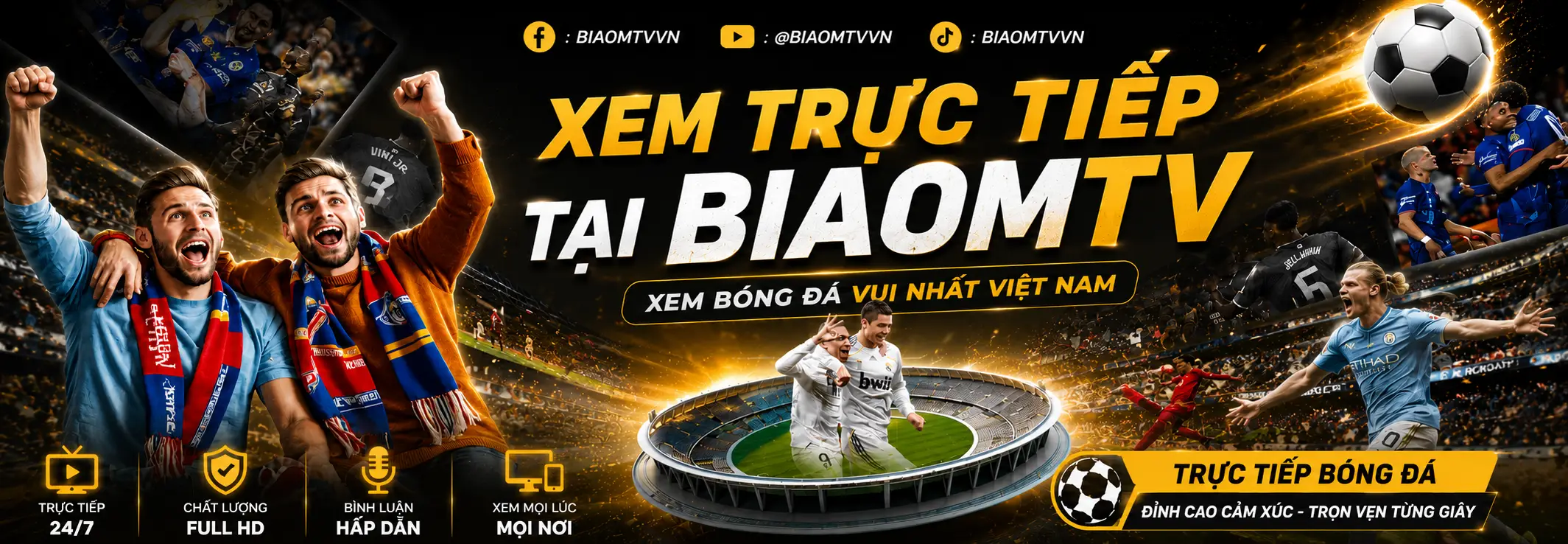 BiaomTV - Đỉnh Cao Bóng Đá 4K, Tải Trang Siêu Tốc < 0.5s Xem trực tiếp tại BIAOMTV